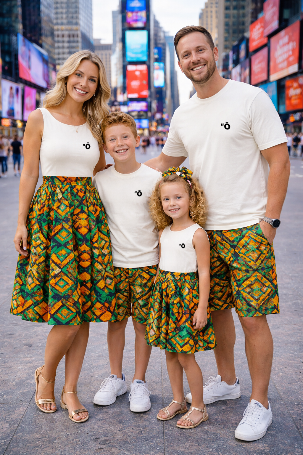 Family matching outfits